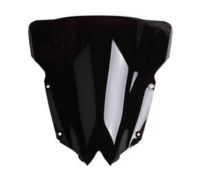 YOupo Motorcycle Front Windshield For Y&AMAHA YZF R6 600 2008 2009 2010 2011 2012 2013 2014 2015 2016 Motorcycle Windshield Windscreen(Black)