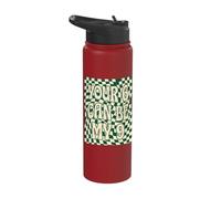 Your 6 Can Be My 9 Fun Expression Art Stainless Steel Insulated Water Bottle