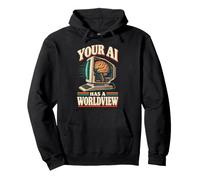 Your AI Has A Worldview Christian Biblical Discernment 80's Pullover Hoodie