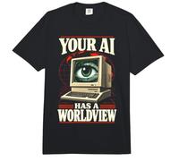 Your AI Has Worldview Christian Biblical Truth AI Technology Comfort Colors Adult Heavyweight T-Shirt