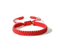 Your Always Charm Handmade Rope String Bracelets for Women Adjustable Knitted String Rope Braided Bracelet Tibetan Buddhist Woven Lucky Cotton Bracelet for Men Gifts Jewelry, Cord, no gemstone