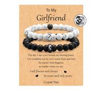 Your Always Charm Matching Bracelets for Couples Best Friend Matching Jewelry Adjustable Bracelets for Couples Best Friend BFF Jewelry Gift Set of Two-Girlfriend