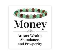 Your Always Charm Money Bracelets for Women Money Wealth Bracelet Wealth Feng Shui Good Luck Bracelets Crystal Protection Jewelry Spiritual Gifts, Adjustable, Brass, brass