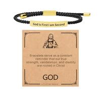 Your Always Charm Remember Who The F You Are Bracelet Dont Let The Hard Days Win Bracelet Motivational Bracelet for Women Braided String Inspirational Gifts, Adjustable, Metal, alloy