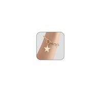 Your Always Charm Star Bracelet Star Gifts for Women Dainty Friendship Bracelet Best Friend Birthday Jewelry Hand Chain Accessories, Metal, no gemstone