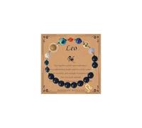 Your Always Charm Women's Constellation Bracelet Spirit Bracelet Manifestation Bracelet 12 Constellations Crystal Stone Bracelet Birthday Constellation Gift, 7, Alloy, Alloy