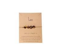 Your Always Charm Zodiac Bracelet 12 Constellation Healing Crystal Stone Beads Bracelet Birthday Zodiac Spiritual Jewelry Gift, 9, Alloy, Alloy
