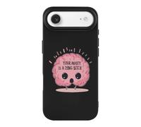 Your Anxiety Is A Lying Bitch Compatible with iPhone 17/17 Air/17 Pro/17 Pro Max TPU Phone Case Slim Phone Protective Cover