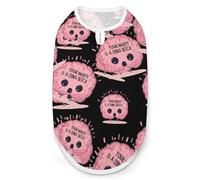 Your Anxiety Is A Lying Bitch Cute Dog Clothes Costume Cat Pajamas Puppy Gift Pet Sweater Coat Jacket