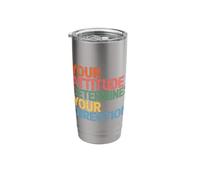 Your Attitude Determines Your Direction Mindset Quotes |- Stainless Steel Insulated Tumbler