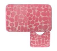 Your bathroom Bath Mat 2-Piece Set | Ultra Soft Memory Foam Non-Slip Bath Mats - Super Absorbent & Quick Dry - Machine Washable Toilet & Shower Mat - Polyester Fiber Mat Mould Free