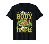 Your Body is Your Temple Body Positivity Anti Body Shaming T-Shirt