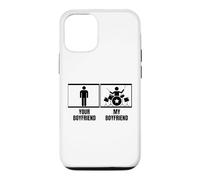 Your Boyfriend My Boyfriend Drum Set Girlfriend Drummer Case for iPhone 12/12 Pro
