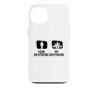 Your Boyfriend My Boyfriend Drum Set Girlfriend Drummer Case for iPhone 13