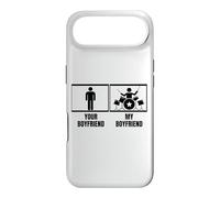 Your Boyfriend My Boyfriend Drum Set Girlfriend Drummer Case for iPhone Air