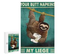 Your Butt Napkins My Liege Jigsaw Puzzle, 1000 PCS, Indoor Activity for The Home, Classic Jigsaw Entertainment for The Home, for Family Fun