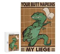 Your Butt Napkins My Liege Jigsaw Puzzle, 300 PCS, Indoor Activity for The Home, Classic Jigsaw Entertainment for The Home, for Family Fun