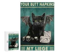 Your Butt Napkins My Liege Jigsaw Puzzle, 300 PCS, Indoor Activity for The Home, Classic Jigsaw Entertainment for The Home, for Family Fun