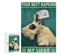 Your Butt Napkins My Liege Jigsaw Puzzle, 300 PCS, Indoor Activity for The Home, Classic Jigsaw Entertainment for The Home, for Family Fun