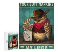 Your Butt Napkins My Liege Jigsaw Puzzle, 500 PCS, Indoor Activity for The Home, A Relaxing Challenge for Adult Puzzle Enthusiasts