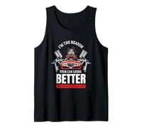 Your Car Looks Better Car Painting Gift Auto Spray Painter Tank Top