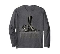 Your Choice and Tall Boots Chains Long Sleeve T-Shirt