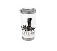 Your Choice and Tall Boots Chains Stainless Steel Insulated Tumbler