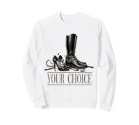 Your Choice And Tall Boots Chains Sweatshirt