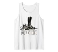 Your Choice and Tall Boots Chains Tank Top