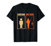 Your Dad My Dad Funny Fishing Father's Day T-Shirt