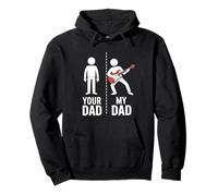 your dad my dad guitar fathers day Pullover Hoodie
