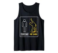 Your DAD My DAD Guitar Player Humor Tank Top
