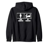 Your Daughter My Daughter Brother Funny Pinball Zip Hoodie