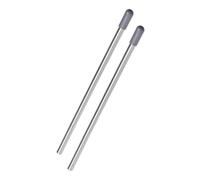 Your Day Mate Dishwasher Rack Insert, 28 cm, 2 Pcs, Stainless Steel, Universal Clip-On Holder for Glasses and Bottles