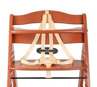 Your Day Mate Highchair 5-point Harness System, Universal, Adjustable, Compatible with Hauck, Stokke Tripp Trapp, Roba, etc., in Beige, Harness with Chest Clip, Plastic Material