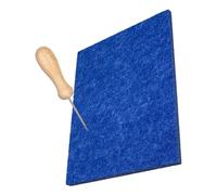Your Day Mate Prickle Set for handicrafts, with Prickle Needle and Prickle Felt, Blue, 7.87 x 5.91 x 0.35 mat, Made of Sturdy Felt Fabric, Prickle kit for Children and Adults, Without templates
