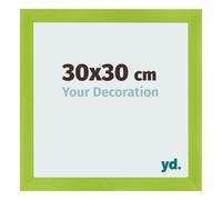 Your Decoration - Picture Frame 30x30 cm - Green - Decorative Wall Frame in wood with Antireflection - Frame 30x30 - Pisa