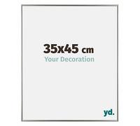Your Decoration - Picture Frame 35x45 cm - Champagne - Decorative Wall Frame in Plastic with Antireflection - Frame 35x45 - Evry