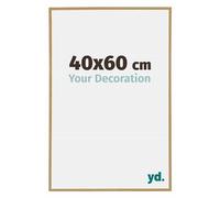 Your Decoration - Picture Frame 40x60 cm - Beech Light - Decorative Wall Frame in Plastic with Antireflection - Frame 40x60 - Evry
