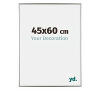 Your Decoration - Picture Frame 45x60 cm - Champagne - Decorative Wall Frame in Plastic with Antireflection - Frame 45x60 - Evry