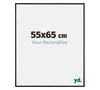 Your Decoration - Picture Frame 55x65 cm - Anthracite - Decorative Wall Frame in Plastic with Antireflection - Frame 55x65 - Evry