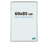 Your Decoration - Picture Frame 60x85 cm - Champagne - Decorative Wall Frame in Plastic with Antireflection - Frame 60x85 - Evry