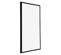 Your Decoration - Picture Frame 62,00x93,00 cm - Black High Gloss - UV Resistant Glass Plate - Anti-Reflective -Annecy