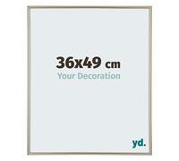 Your Decoration - Puzzle frame 36x49 - Champagne - Puzzle frame 500-1000 Pieces - Plastic Photoframe - Annecy