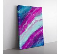 Your Destiny Abstract Canvas Wall Art Print Ready to Hang, Framed Picture for Living Room Bedroom Home Office Décor, 50x35 cm (20x14 Inch)