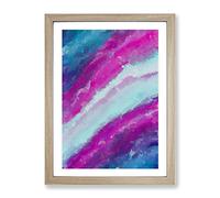 Your Destiny Abstract Framed Wall Art Print A2 Oak | Ready to Hang, Premium Gi Paper, Fade-Resistant Inks, Securely Packaged, UK Made