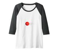 Your Dot Matters: Empowering Personal Impact Raglan Baseball Tee, Women, Dark Heather/White, L