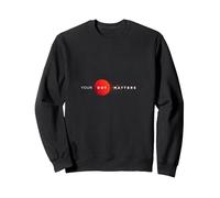 Your Dot Matters: Empowering Personal Impact Sweatshirt, Adult Unisex, Black, M