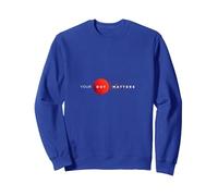 Your Dot Matters: Empowering Personal Impact Sweatshirt, Adult Unisex, Royal Blue, XXL
