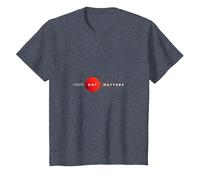 Your Dot Matters: Empowering Personal Impact T-Shirt, Kids, Heather Blue, 2 Years